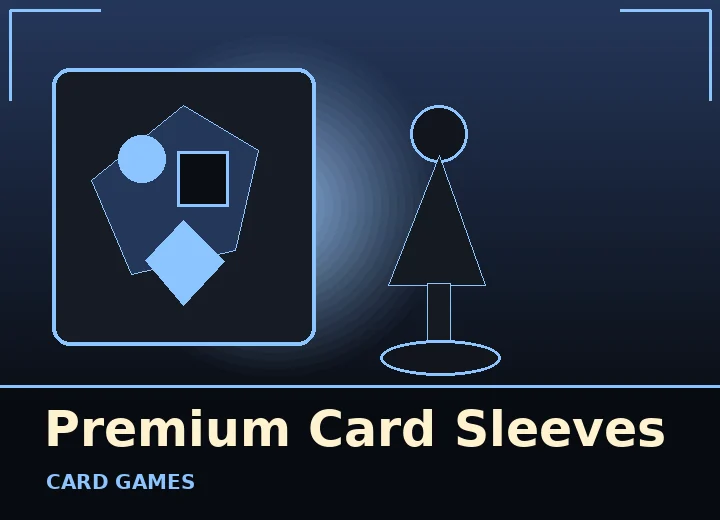 Original editorial artwork for Premium Card Sleeves
