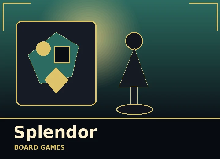 Original editorial artwork for Splendor